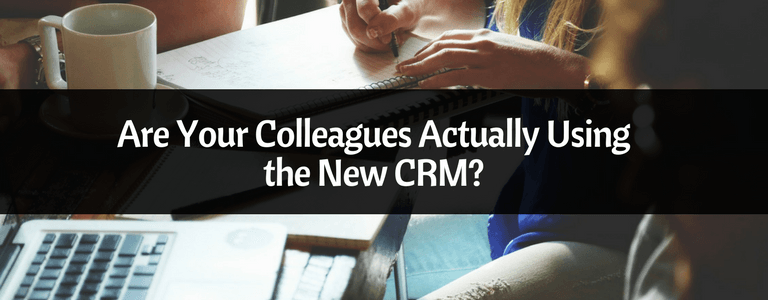 Whos using your CRM?