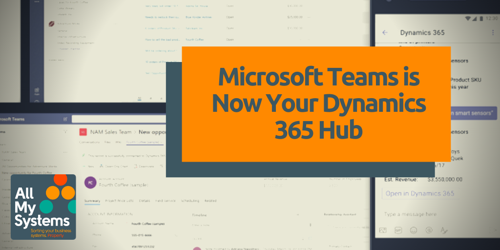How to use Dynamics 365 with Microsoft Teams