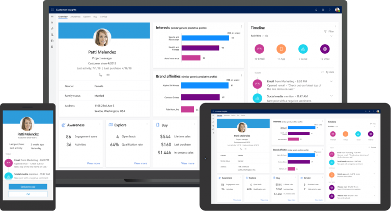 Dynamics 365 Screens