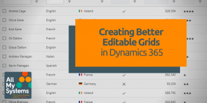 Better Editable Grids in Dynamics