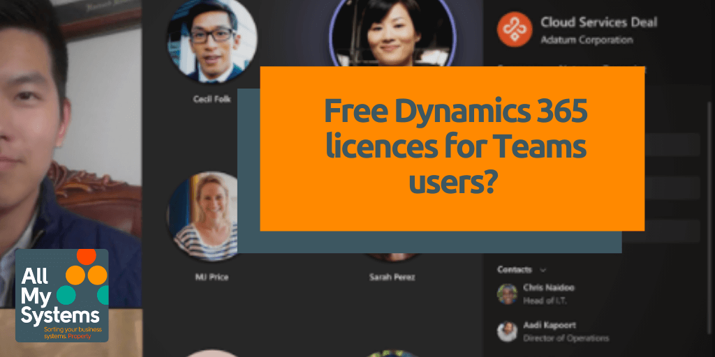 Licence-Free Access to Dynamics 365 for Teams Users