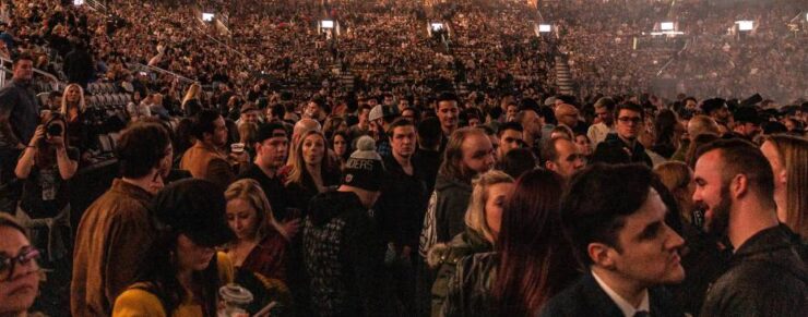 Crowd scene