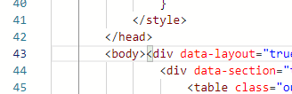 HTML code in Dynamics Marketing