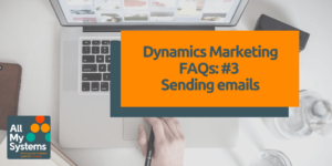 Sending Emails in Dynamics