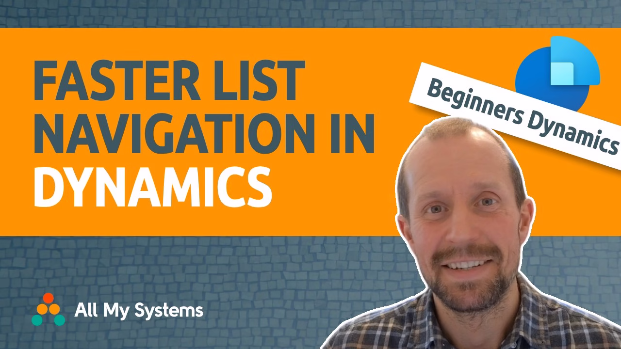 Faster List Navigation in Dynamics Using Open Recordset : Beginners Dynamics Sales