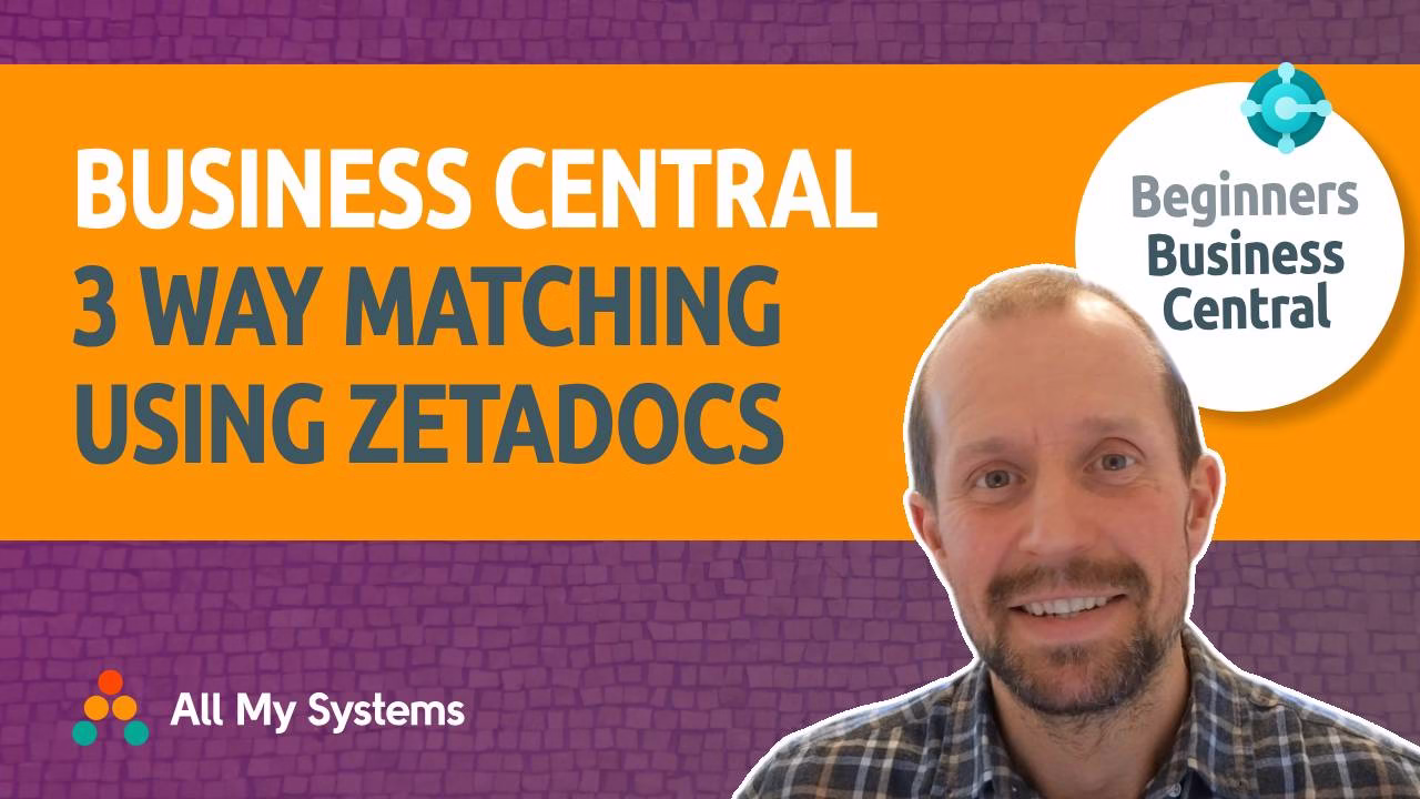 Three Way Matching in Business Central Using Zetadocs