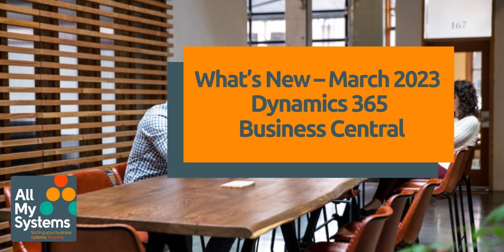 Business Central wave 1 2023