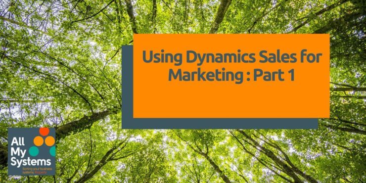marketing in dynamics 365 sales