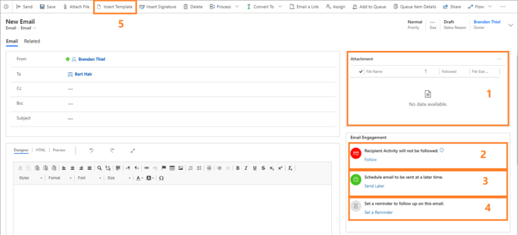email editor email engagement