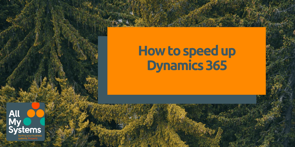 How to Fix Slow Dynamics 365 Performance
