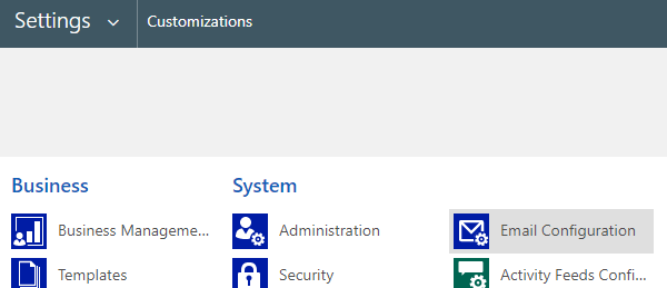 Email Configuration