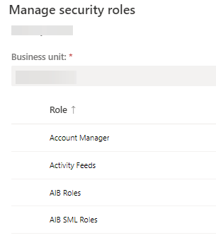 Manage security roles in Power Platform admin