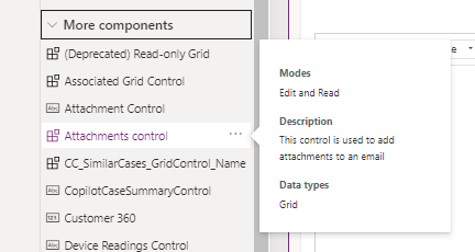 Power Apps - attachments control