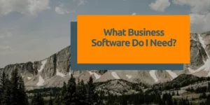 What Business Software Do I Need?